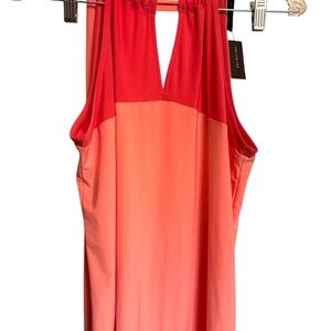 The Limited Sleeveless dark and light peach